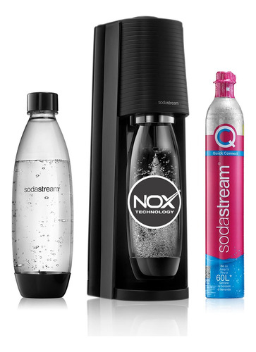 Sodastream Máquina Para Hacer Soda Terra Black Negra Nox