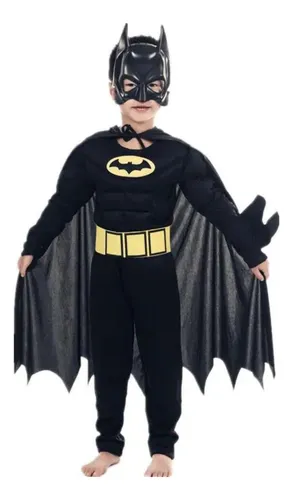 Traje batman para niños hotsell