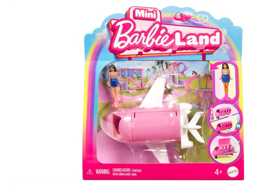 Barbie Barbieland Mini Juego De Avion Y Muñeca C/ Accesorios