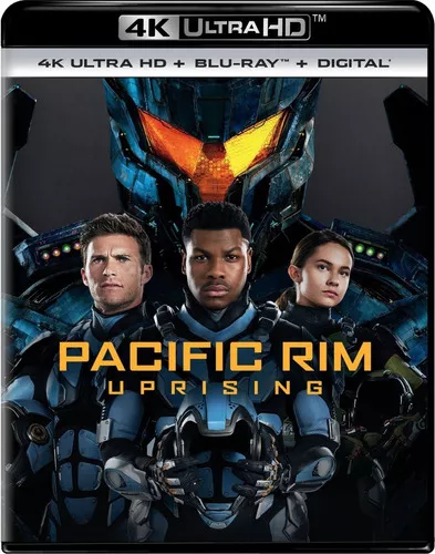 Pacific Rim Uprising Pelicula 4k Uhd + Blu-ray + Dc