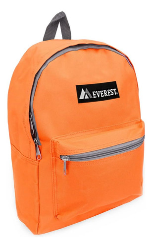 Mochila Básica Everest, Naranja, Talla Única