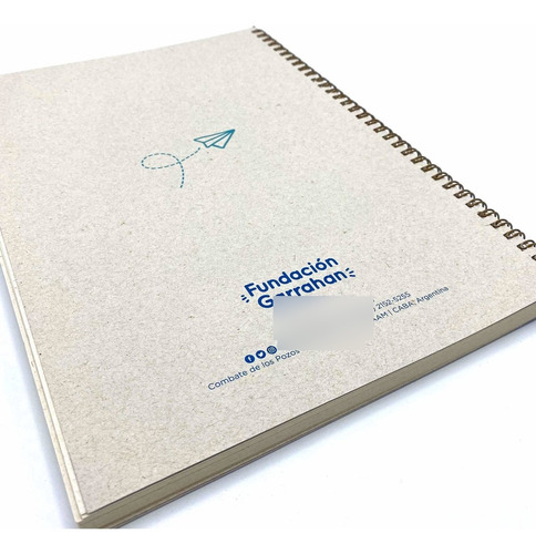 Imagen 2 de 3 de Eco Cuaderno Universitario Tapa Blanda Fundación Garrahan E