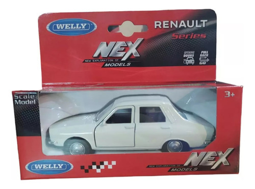 Auto Coleccion Welly Renault 12 Escala 1/36 Dgl Games