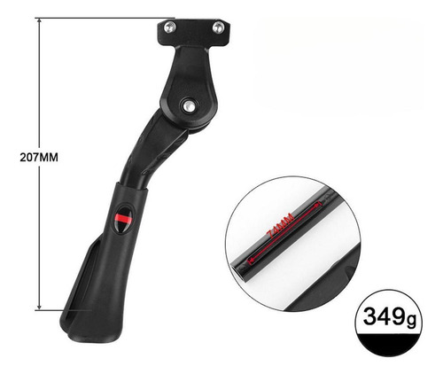 *para Suporte Lateral Traseiro Para Bicicleta, Suporte Para