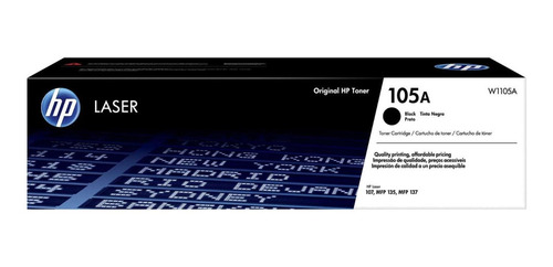 Toner Hp W1105a 105a Laser Negro 107/108 133pn Mfp 130 Nuevo