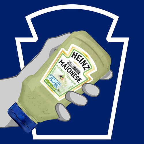 Maionese De Alho Com Ervas Heinz 215g