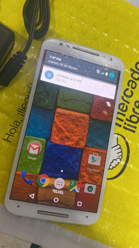  Moto X (2nd Gen.) 16 Gb Blanco/bambú 2 Gb Ram Impecable Leer¡¡