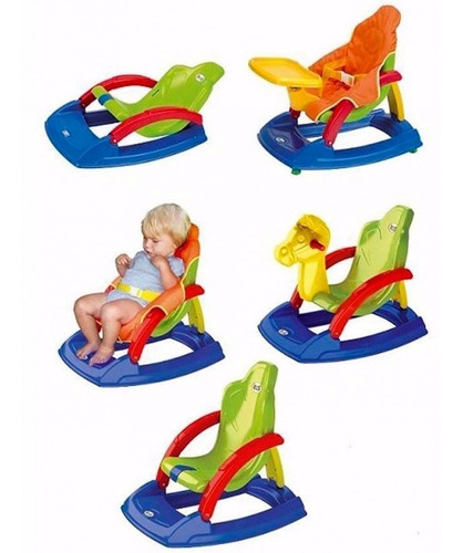 Imagen 4 de 9 de Silla Bebe Mecedora Baby Activity Chair Rondi Z/nort Solymar