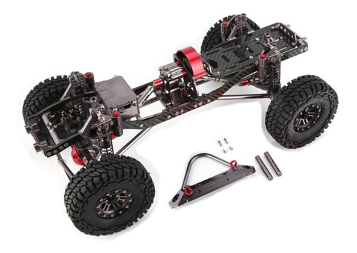 1:10 Rc Body Chasis Para Axial Scx10 Escalada Crawler Truck