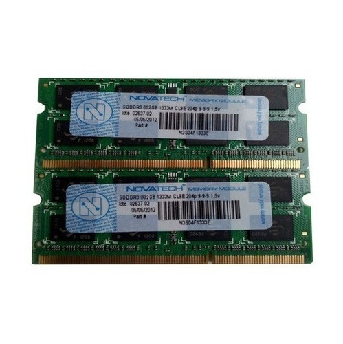 Lote 50 Memorias Novatech Notebook Ddr3 2gb Ram Leer Aviso