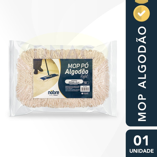 Refil Esfregão Mop Pó Vassoura Limpeza A Seco Multiuso