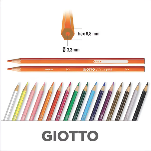 Lápices Giotto Acuarelable 24 Unidades Colores