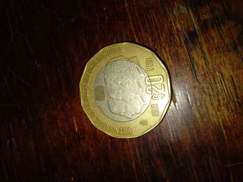 Vendo Moneda De 20 Pesos De Bicentenario De La Independencia