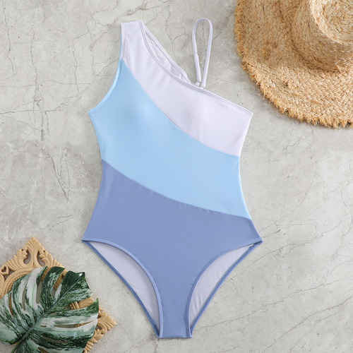 Bikini De Estampado Cómodo A La Moda Para Mujer En Color Lis