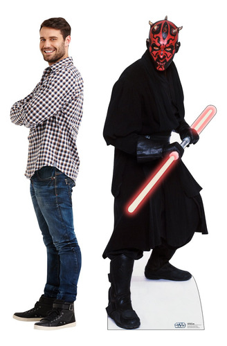 Cartulina Recortada De Cartón Vertical People Darth Maul Sta