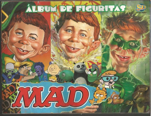 Album De Figuritas / Mad / Sticker Desing /z6