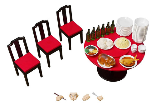 Set De Restaurante Hara Hachibunme Son Goku S.h.figuarts