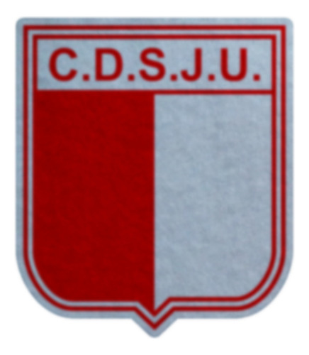 Parche Escudo Felpa Para Coser 12cm Set X4 Futbol Arg002 Juventud Unida Juventud Unida