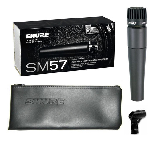 Micrófono profesional Shure Micrófono Shure para instrumentos SM57-lc