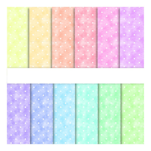 Kit Papeles Digitales Watercolor - Fondos Imprimibles M13
