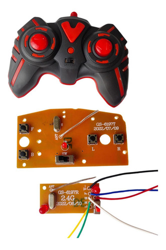 Reemplazo Del Transmisor Remoto Rc Con Placa Receptora 27mhz