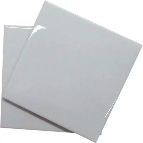 Azulejo 15x15 Blanco Brillante Pack X 20