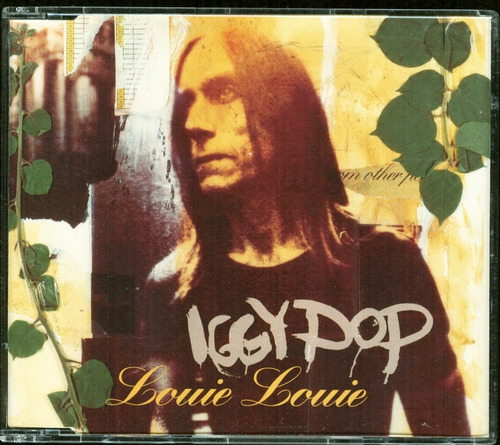 Iggy Pop Cd Single Louis Louie 4 Tracks Holanda 1993 Cerrado