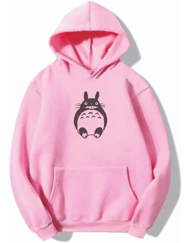 Buzo Totoro Adulto Unisex Rosa #1