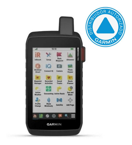 GPS Garmin Montana 750i Exploração, Aventura, Inreach Sos