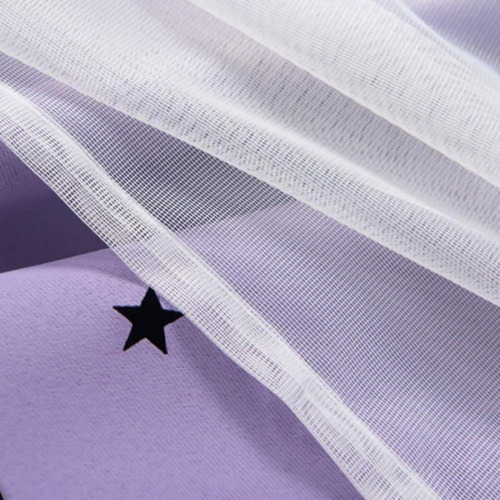 Y 2pzs Cortinas Black Out Decorativas Con Estrellas