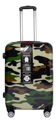 Owen Set X3 Valijas De Viaje Estampadas Rígidas Ow40006 6c