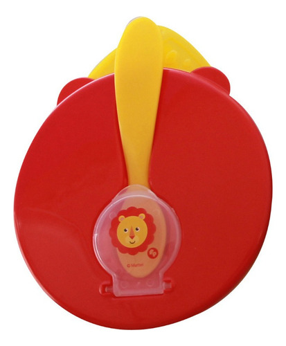 Juego De Alimentación Fisher Price Color Rojo