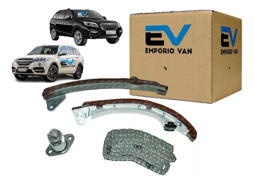 Kit Corrente Distribuição Comando Para Lifan X60 1.8 16v Vvt