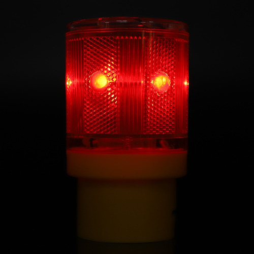 Luz Led Solar De Advertencia De Estroboscópico Orbicular