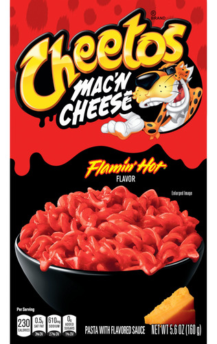 Cheetos Flamin´ Hot Mac´n Cheese 160g-importado