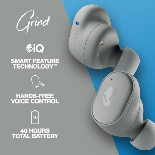 Auriculares Intraurales Inalámbricos Grind True Gris Azul