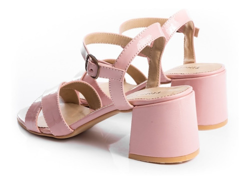 Imagen 4 de 7 de Sandalias Mujer Zapatos Plataformas Taco Bajo Fiesta Cómodas