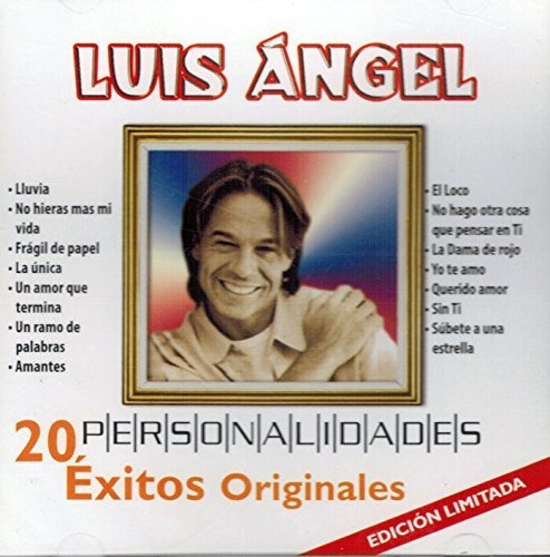 Cd Personalidades 20 Exitos Originales Luis Angel