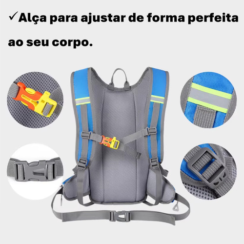 Mochila De Hidratación Impermeable Para Ciclismo Y Trail Run