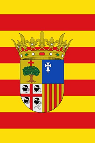 Viva Aragon: Un Cuaderno Aragones Con La Bandera De Aragon