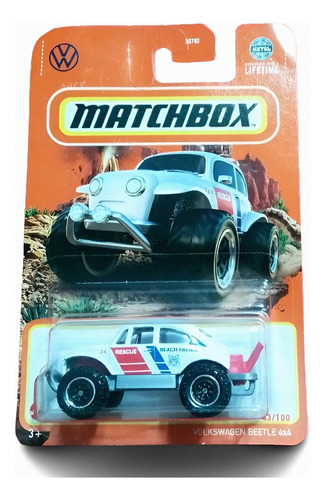 Volkswagen Beetle 4x4 Matchbox 2024 - Gianmm Blanco