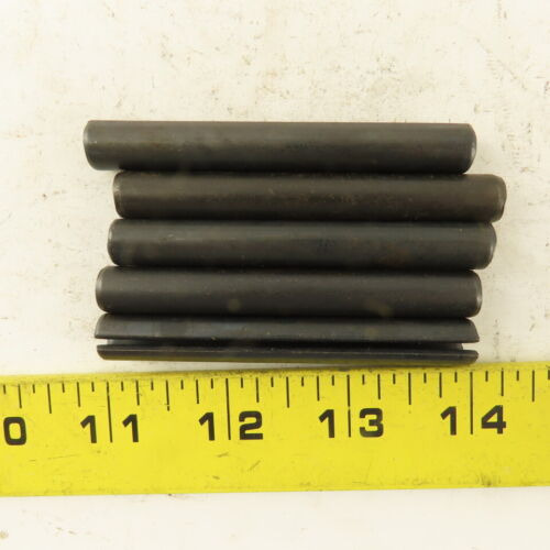 3/8 X 3 Split Spring Tension Pin Black Oxide Lot Of 5 Aal