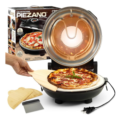 Piezano Pizza Oven By Granitestone Horno De Pizza Eléctrico 