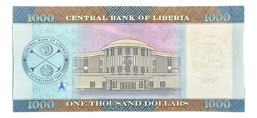 Liberia - 1000 Dolares - Año 2022 - N #343583 - Máscaras