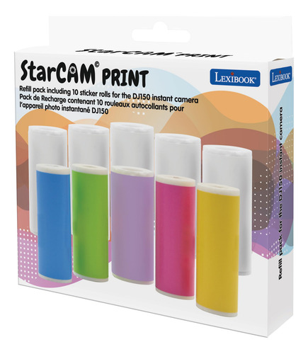 Paquete De Recarga Para Cámara Instantánea Lexibook Starcam