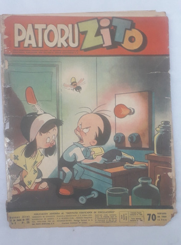 Historieta Comic Antiguo * Patoruzito * N° 295 Ed. Quinterno