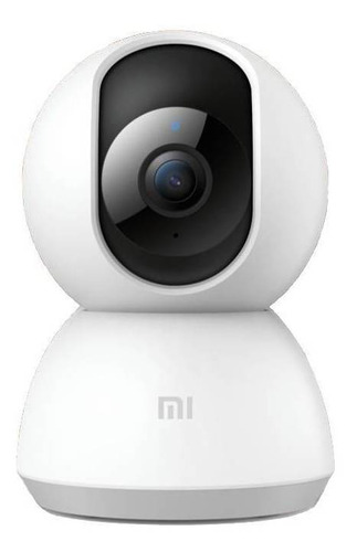 Imagen 1 de 3 de Cámara de seguridad Xiaomi Mi home security camera 360° 1080p con resolución de 2MP visión nocturna incluida blanca