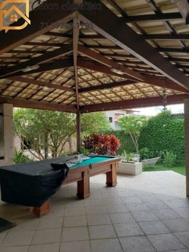 Imagem 8 de 17 de Alugo Excelente Casa Duplex 5/4 Sendo (05 Suítes) Varanda Ampla - Piatã Ca01258