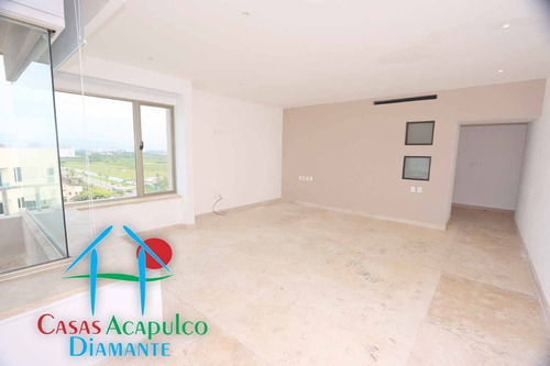 Imagen 21 de 29 de Cad Vidamar Ii A Ph 1. Sala A Doble Altura Con Terraza Y Vista Al Mar