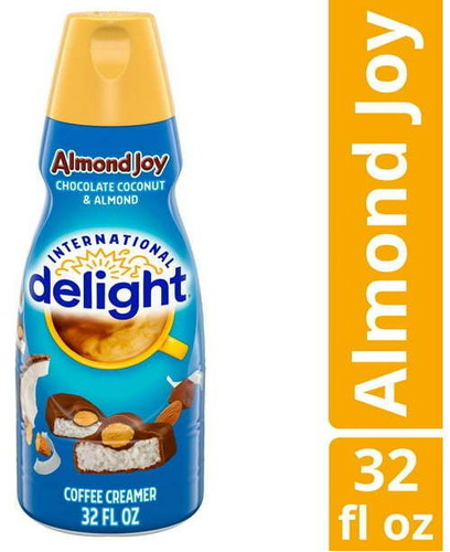 Delight Sustituto De Crema 945ml Sabor Almond Joy